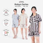 Classic Poly Rayon Robyn Series - Piyama Set Celana Pendek