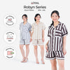 Classic Poly Rayon Robyn Series - Piyama Set Celana Pendek