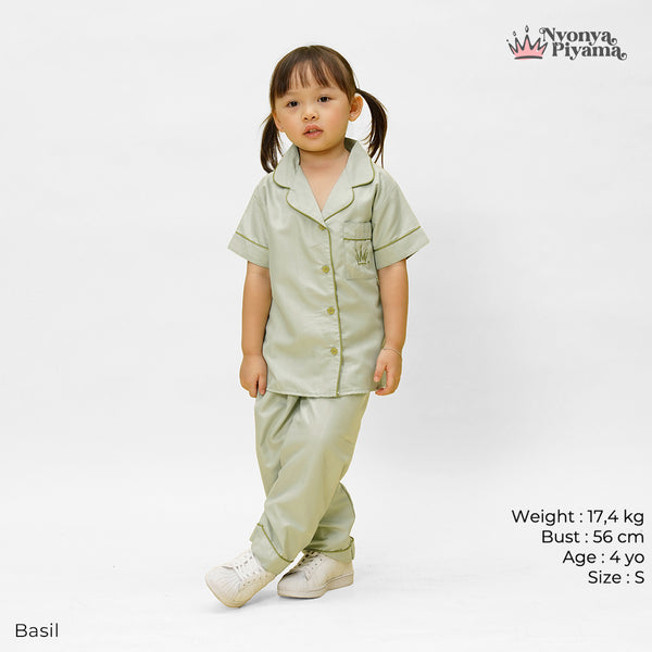 Herb Series - Piyama Anak Set Celana Panjang