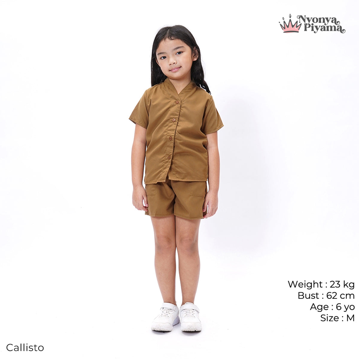 Cozy Series - Piyama Anak Set Celana Pendek