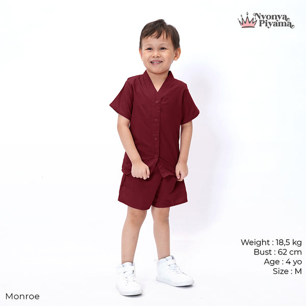 Cozy Series - Piyama Anak Set Celana Pendek