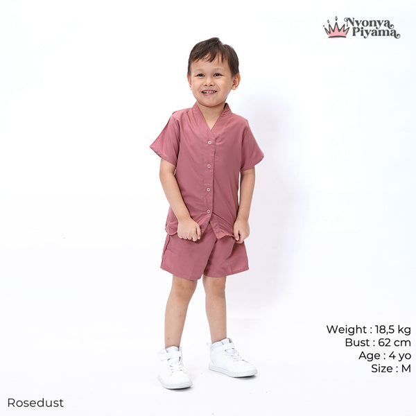 Cozy Series - Piyama Anak Set Celana Pendek