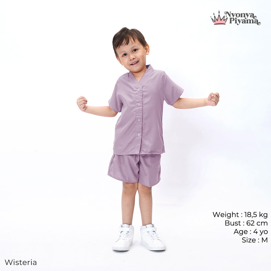 Cozy Series - Piyama Anak Set Celana Pendek