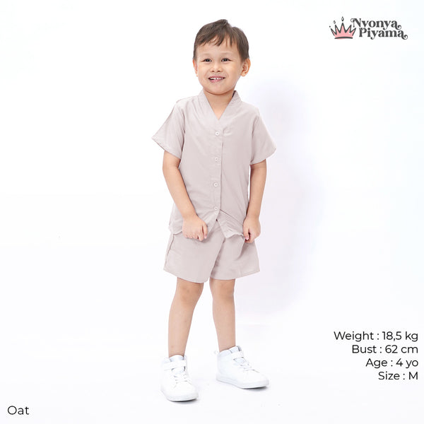 Cozy Series - Piyama Anak Set Celana Pendek