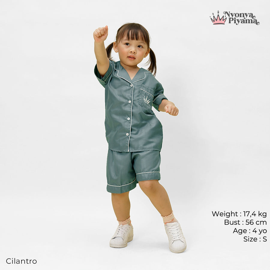 Herb Series - Piyama Anak Set Celana Pendek