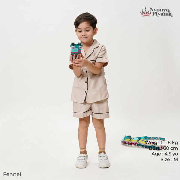 Herb Series - Piyama Anak Set Celana Pendek