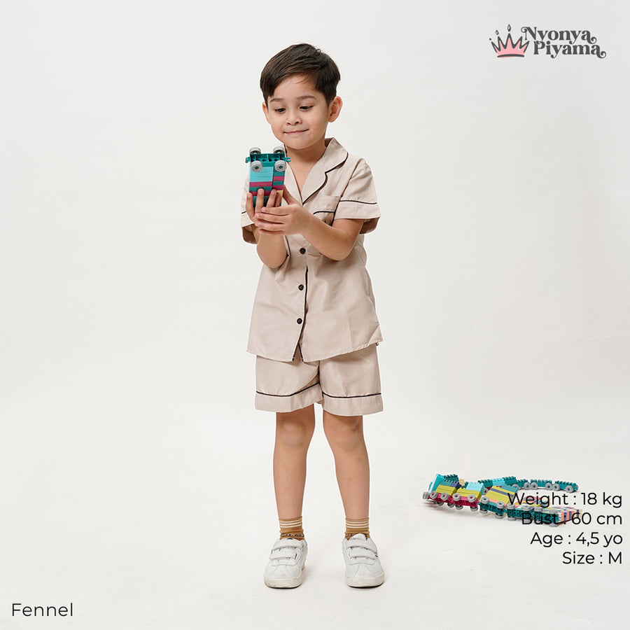 Herb Series - Piyama Anak Set Celana Pendek