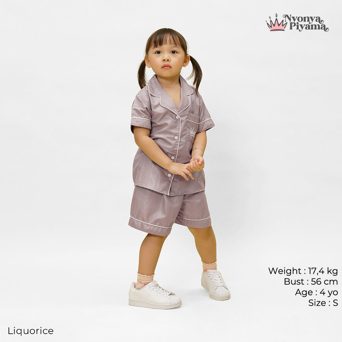 Herb Series - Piyama Anak Set Celana Pendek