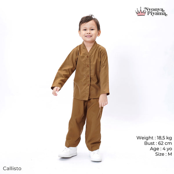 Cozy Series - Piyama Anak Set Lengan Panjang