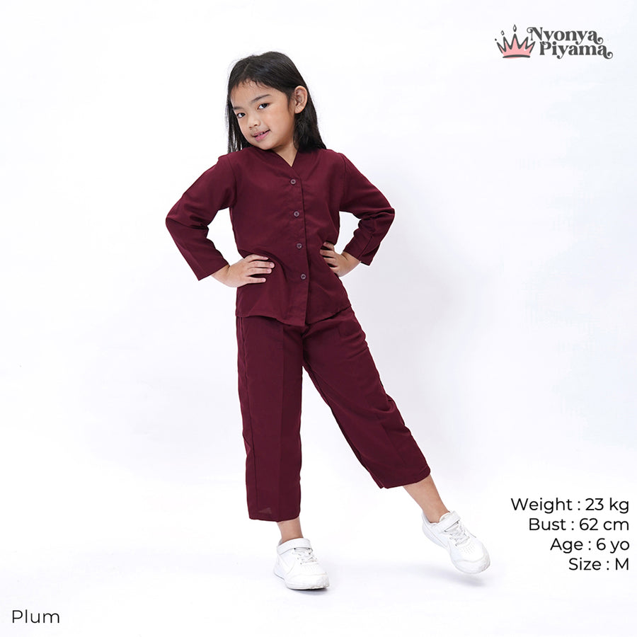 Cozy Series - Piyama Anak Set Lengan Panjang