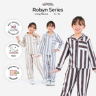 Classic Poly Rayon Robyn Series - Piyama Anak Set Lengan Panjang