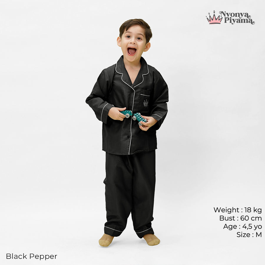 Herb Series - Piyama Anak Set Lengan Panjang