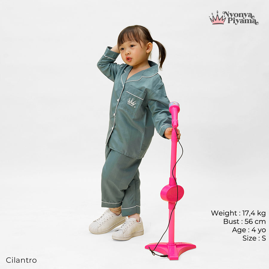 Herb Series - Piyama Anak Set Lengan Panjang