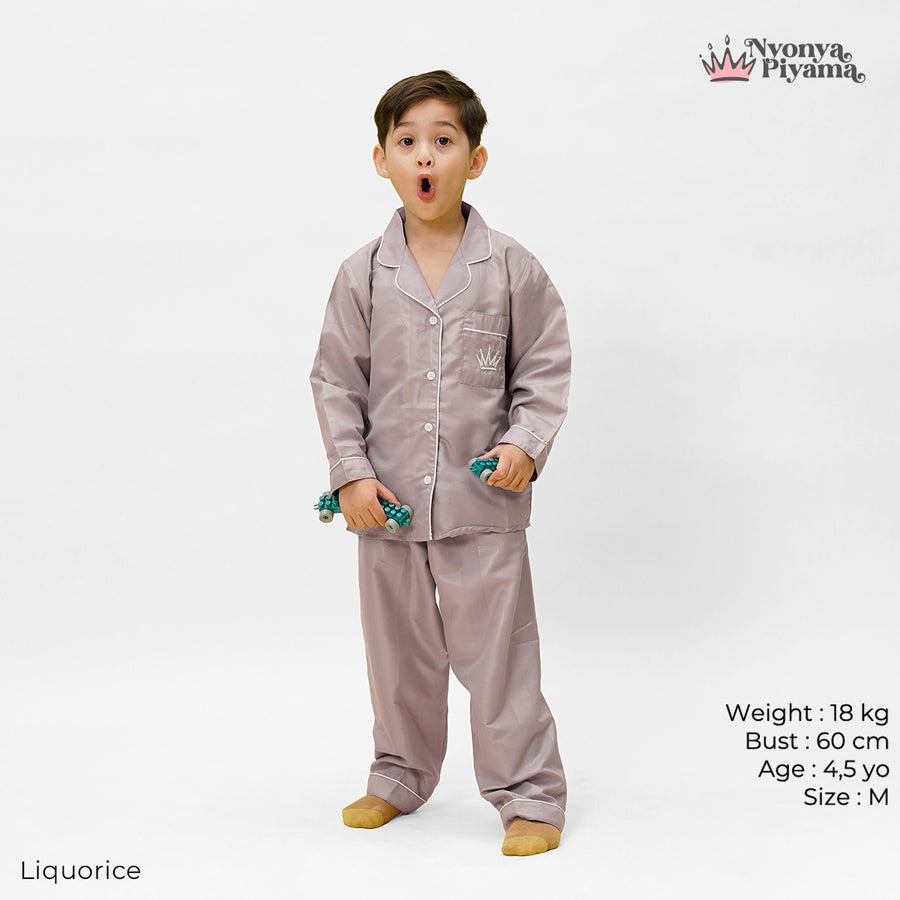 Herb Series - Piyama Anak Set Lengan Panjang
