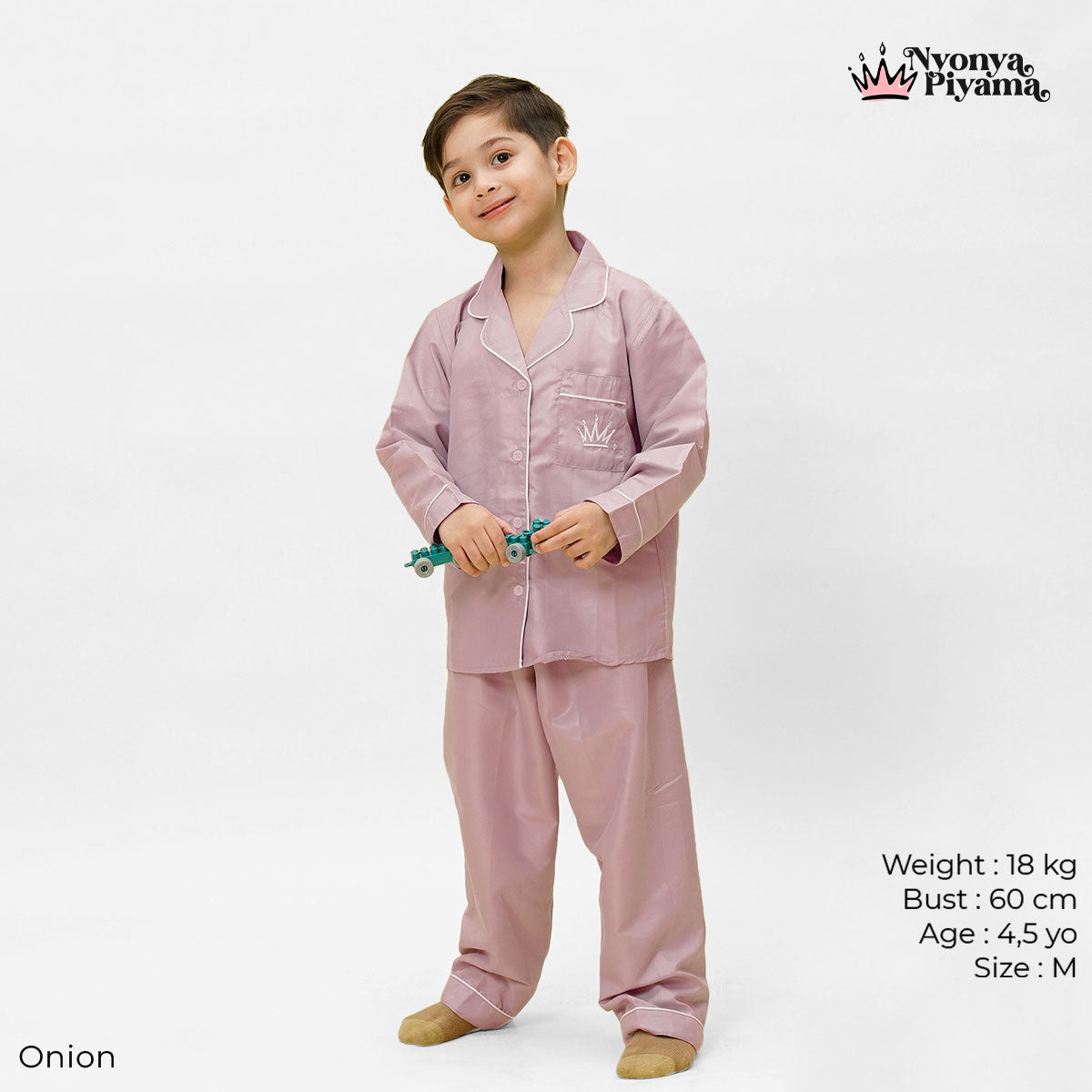 Herb Series - Piyama Anak Set Lengan Panjang