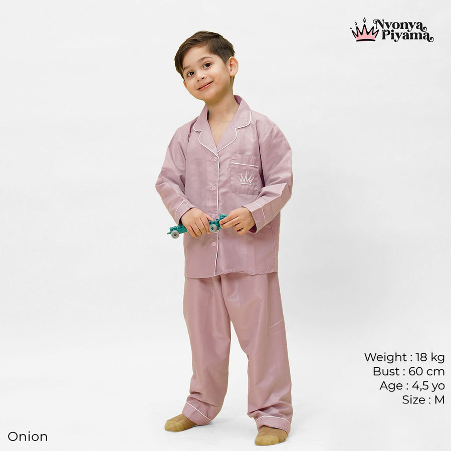 Herb Series - Piyama Anak Set Lengan Panjang