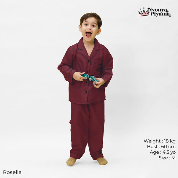 Herb Series - Piyama Anak Set Lengan Panjang