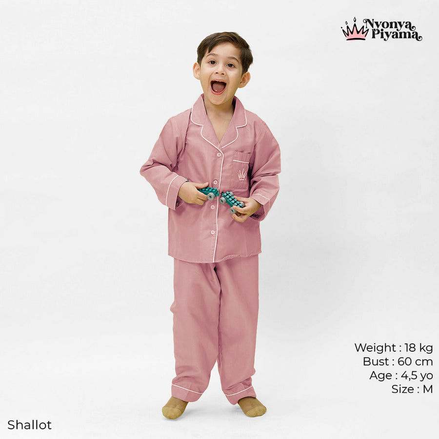 Herb Series - Piyama Anak Set Lengan Panjang