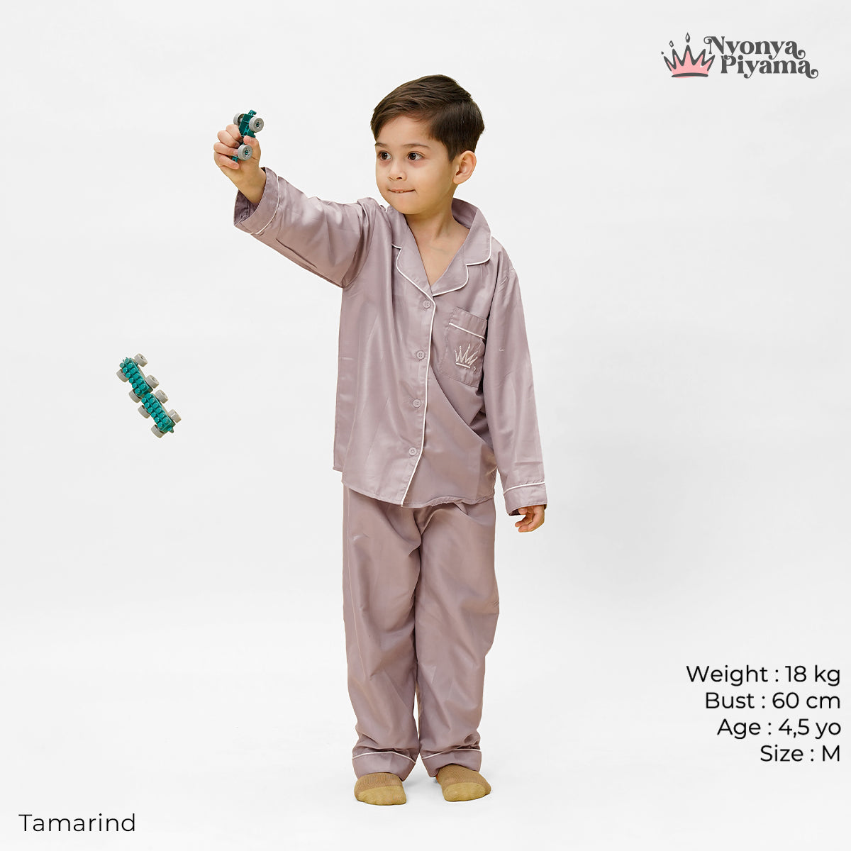 Herb Series - Piyama Anak Set Lengan Panjang
