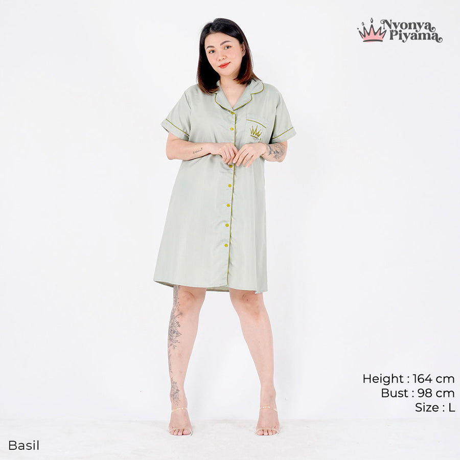 Herb Series - Piyama Set Dress/Daster