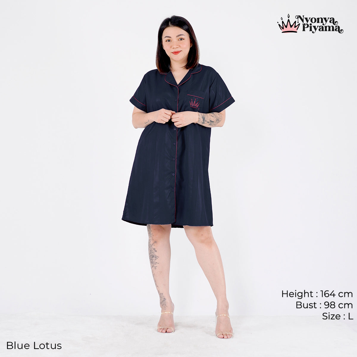 Herb Series - Piyama Set Dress/Daster