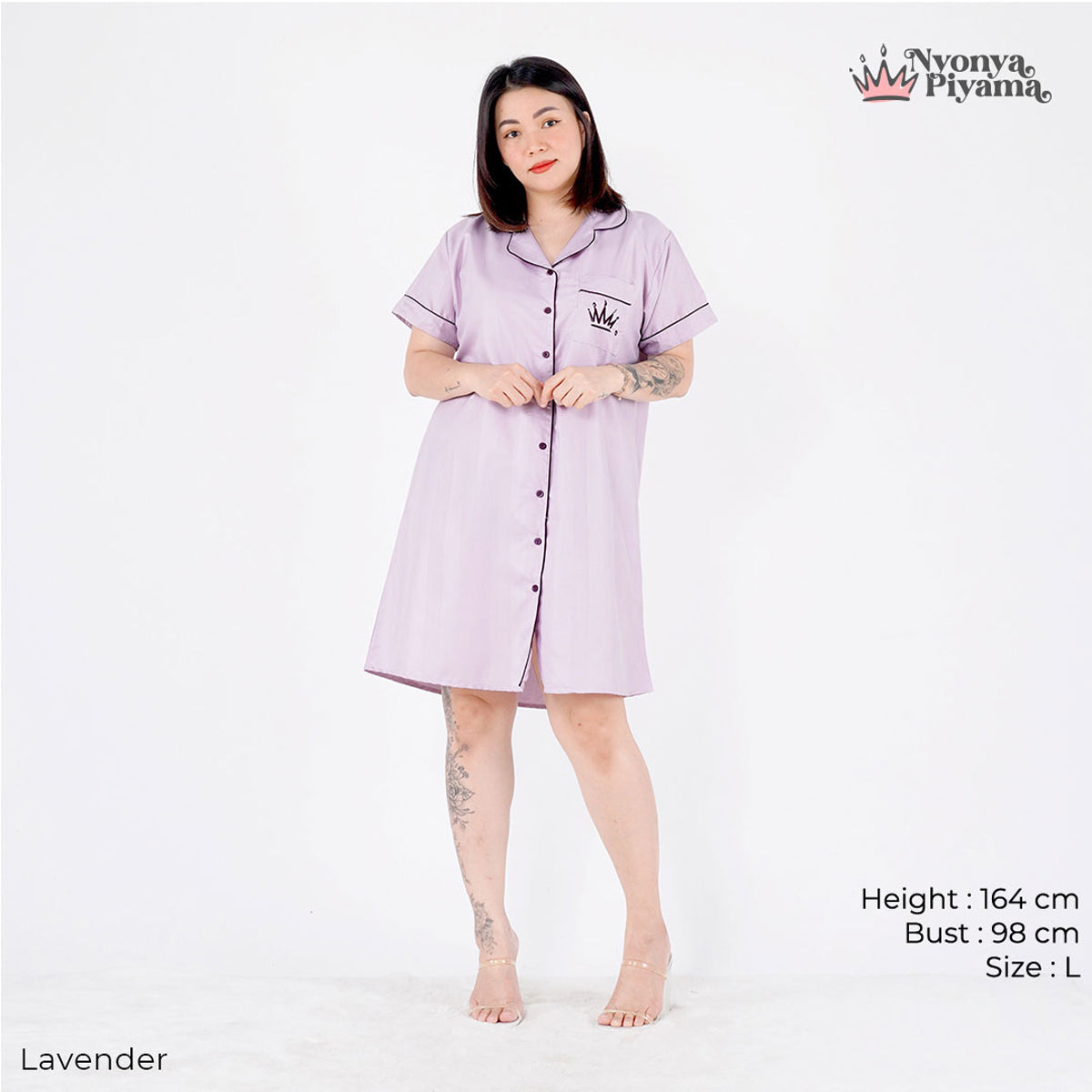 Herb Series - Piyama Set Dress/Daster