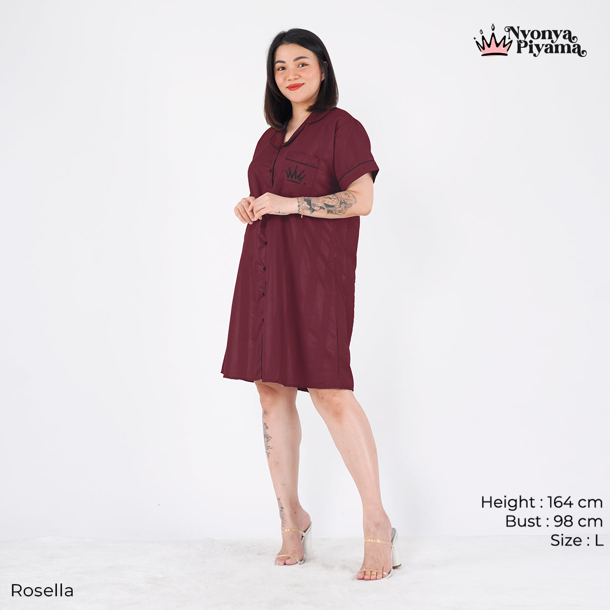 Herb Series - Piyama Set Dress/Daster