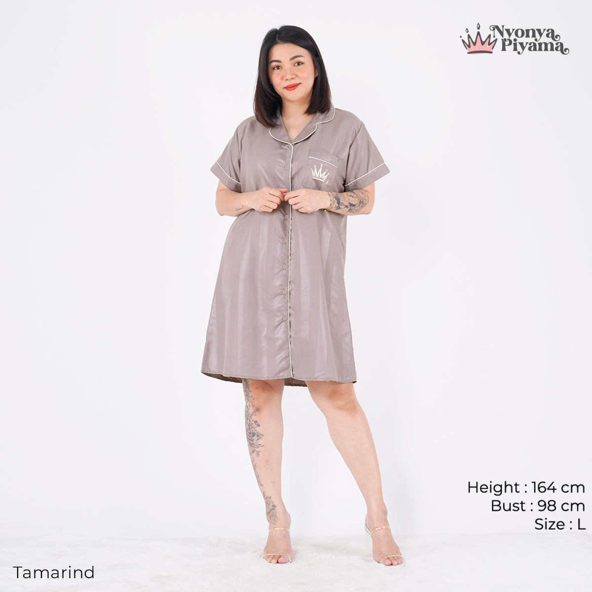 Herb Series - Piyama Set Dress/Daster