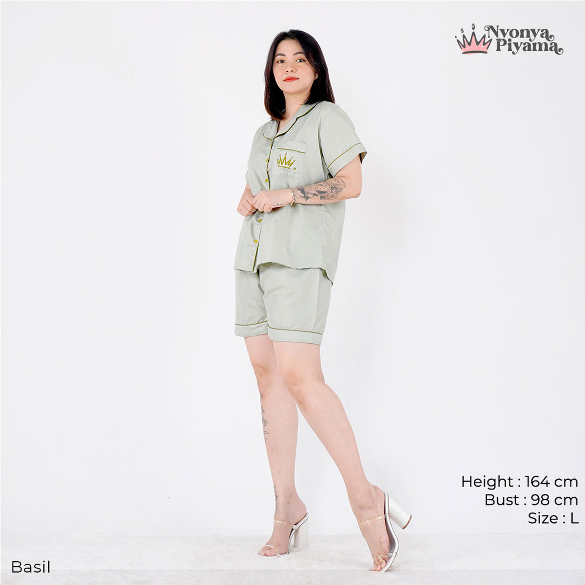 Herb Series - Piyama Set Celana Pendek