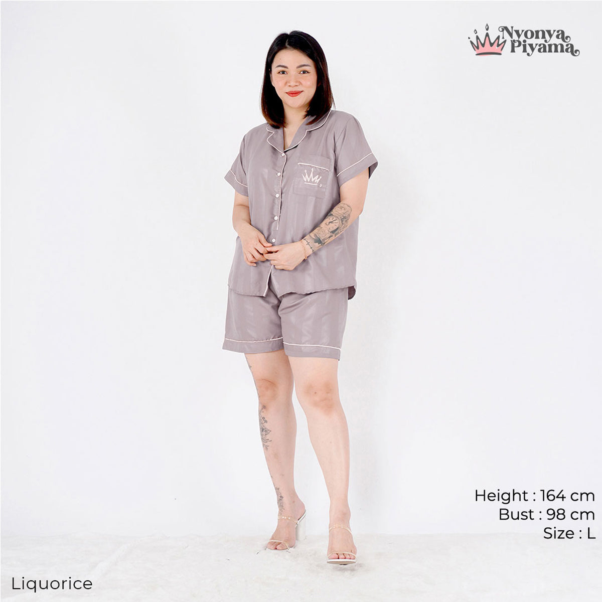 Herb Series - Piyama Set Celana Pendek