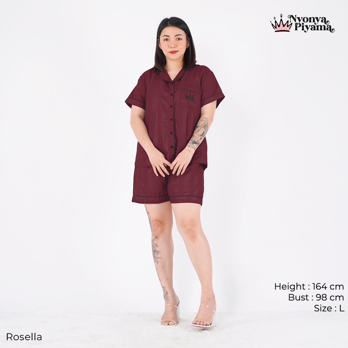 Herb Series - Piyama Set Celana Pendek
