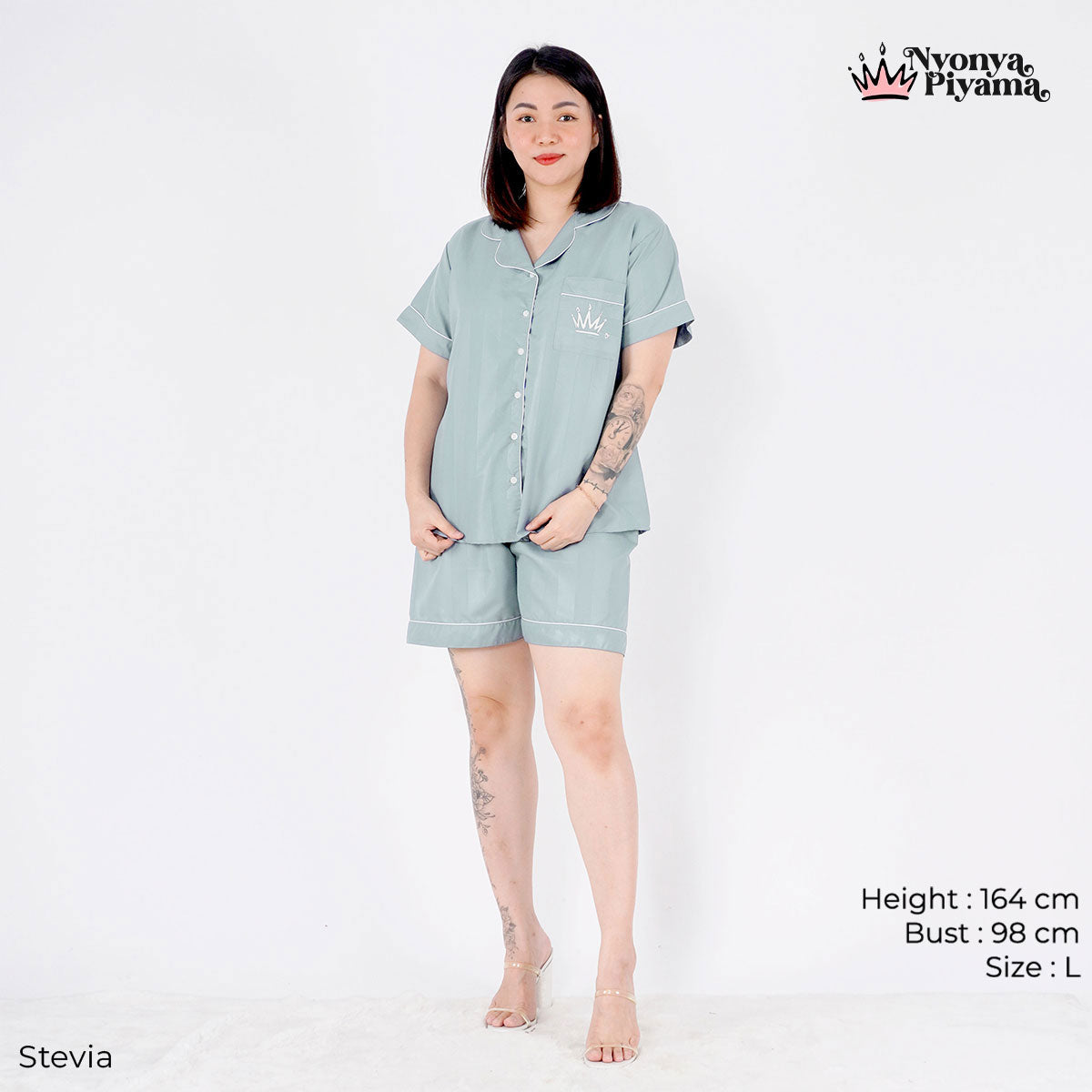 Herb Series - Piyama Set Celana Pendek