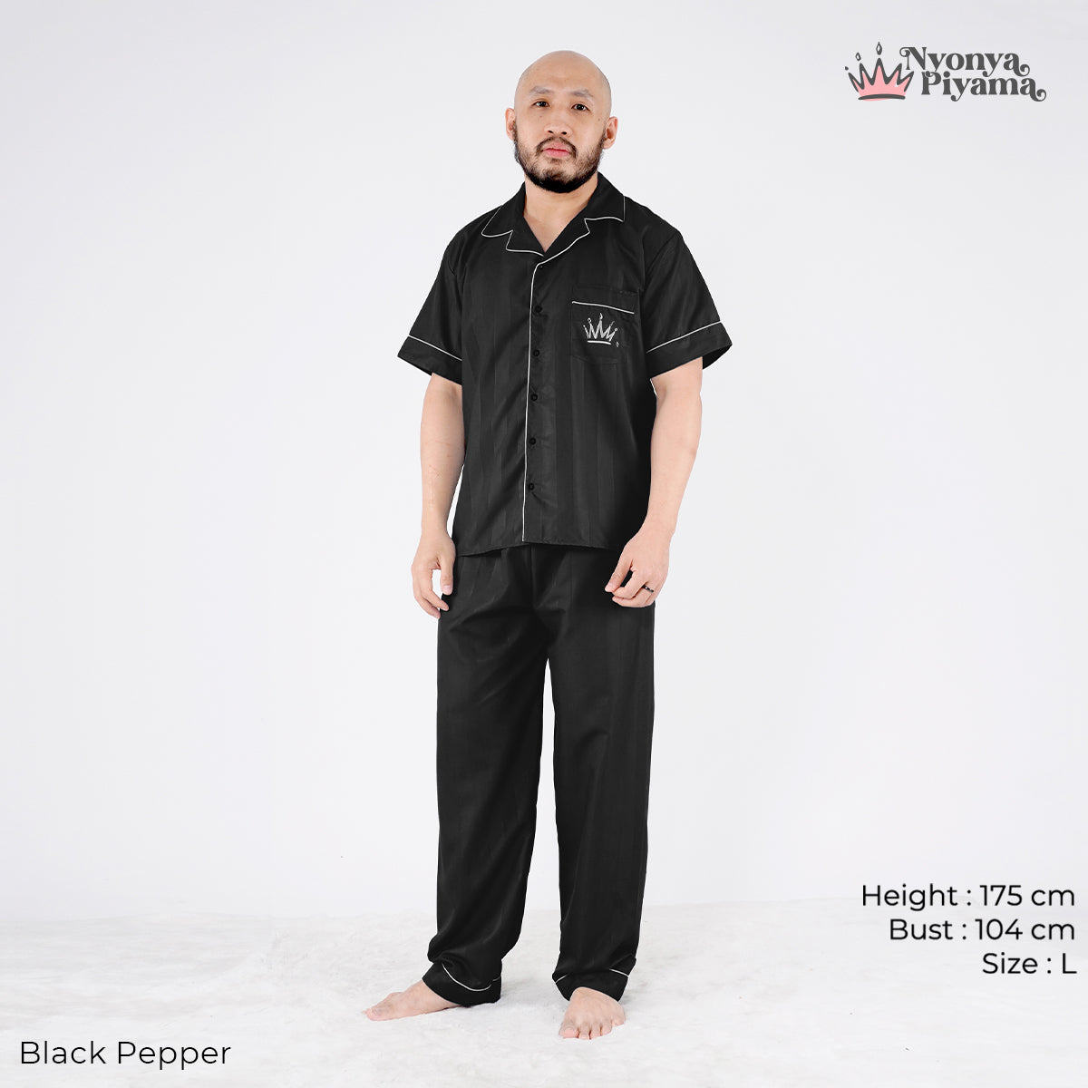 Herb Series - Piyama Pria Set Celana Panjang