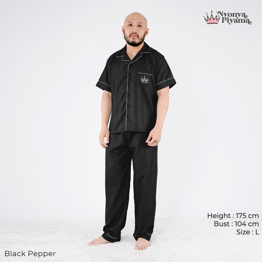 Herb Series - Piyama Pria Set Celana Panjang