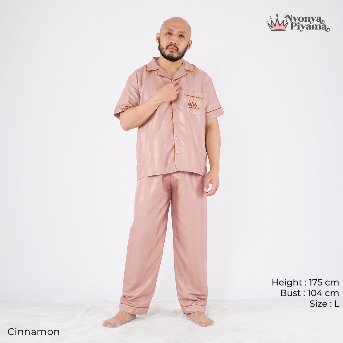 Herb Series - Piyama Pria Set Celana Panjang