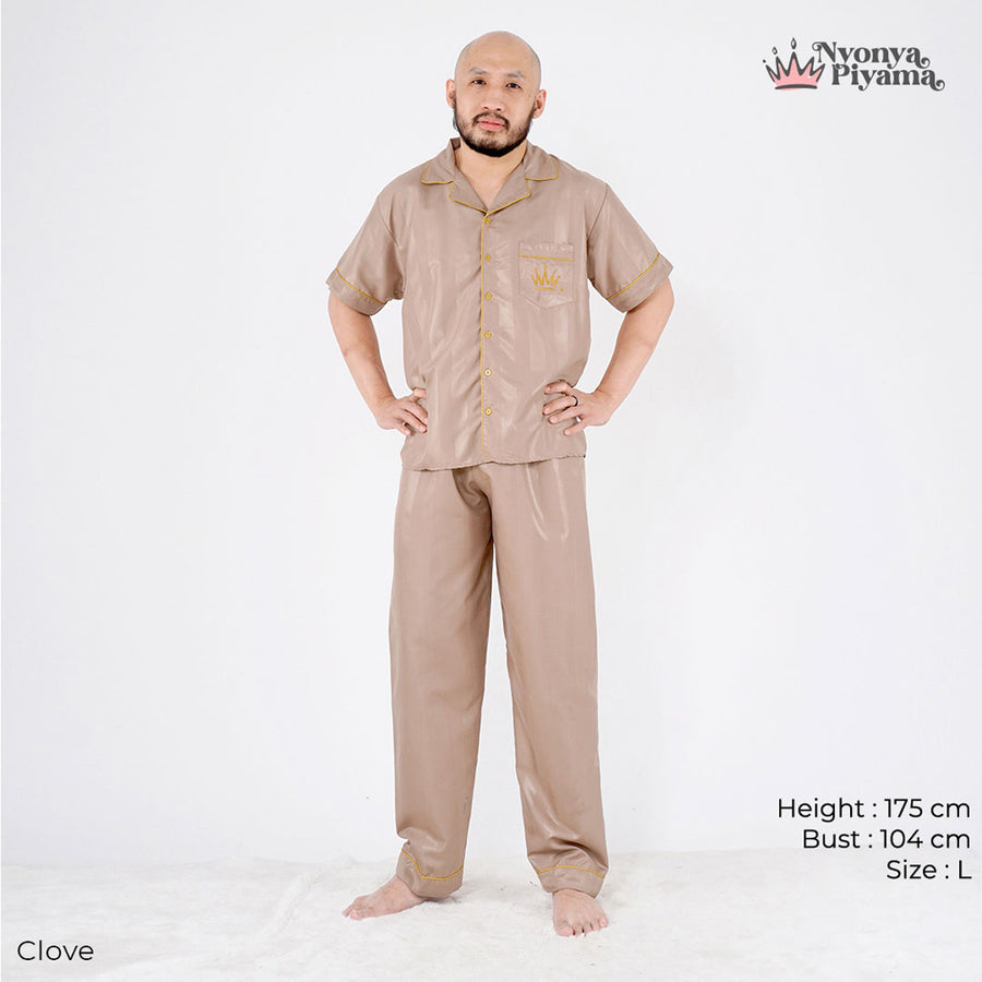 Herb Series - Piyama Pria Set Celana Panjang