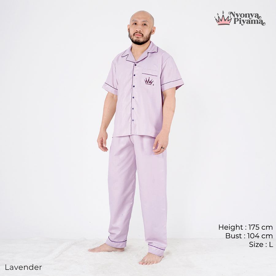 Herb Series - Piyama Pria Set Celana Panjang
