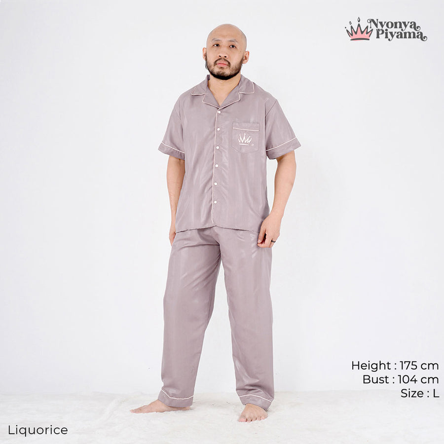 Herb Series - Piyama Pria Set Celana Panjang