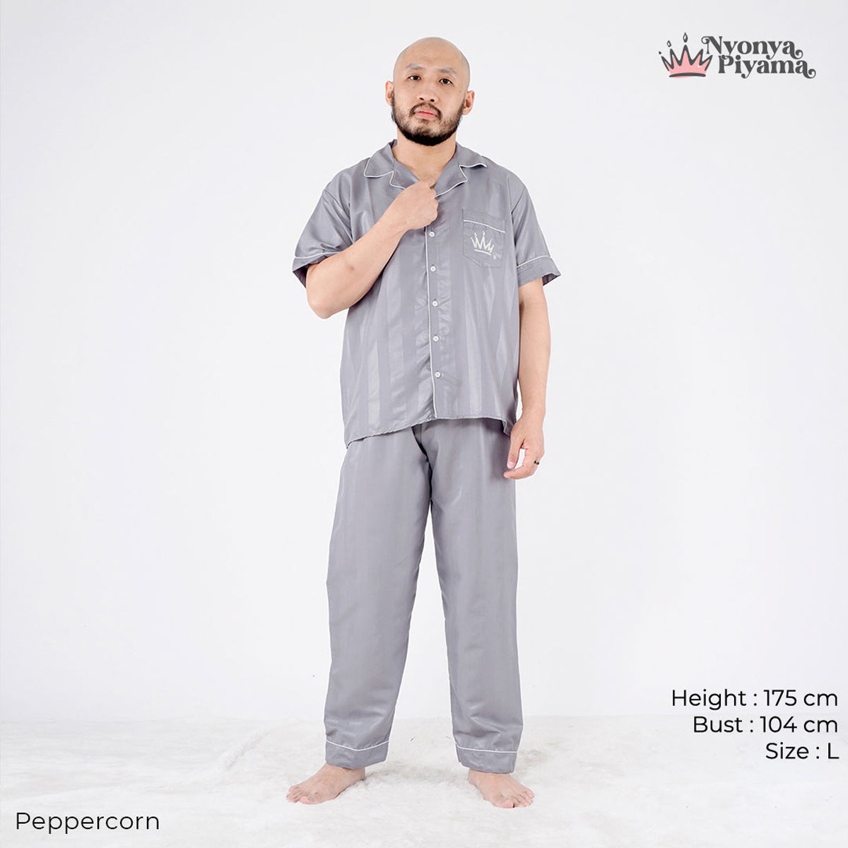 Herb Series - Piyama Pria Set Celana Panjang