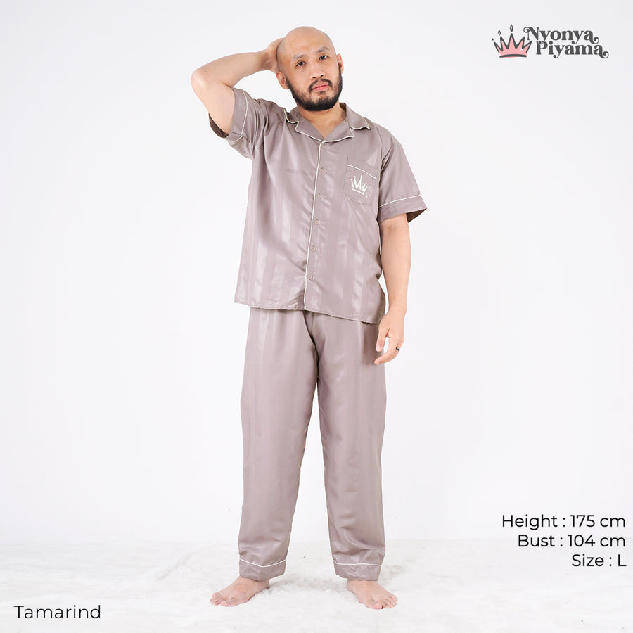 Herb Series - Piyama Pria Set Celana Panjang