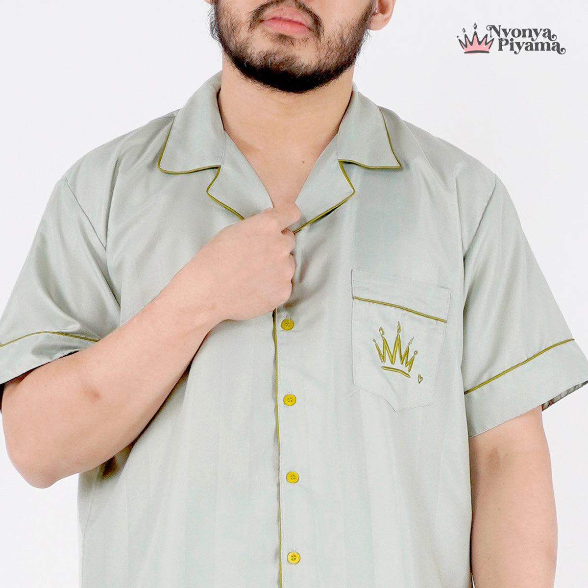 Herb Series - Piyama Pria Set Celana Panjang
