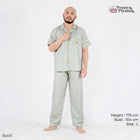 Herb Series - Piyama Pria Set Celana Panjang
