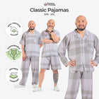 Classic Katun Sion Choco - Piyama Pria Set