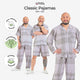 Classic Katun Sion Choco - Piyama Pria Set