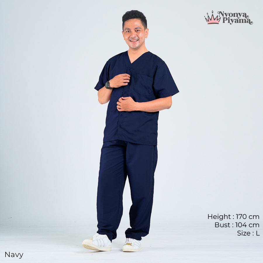 Cozy Series - Piyama Pria Set Celana Panjang