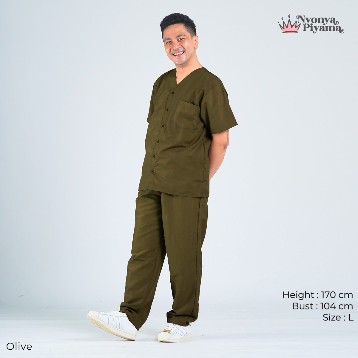 Cozy Series - Piyama Pria Set Celana Panjang