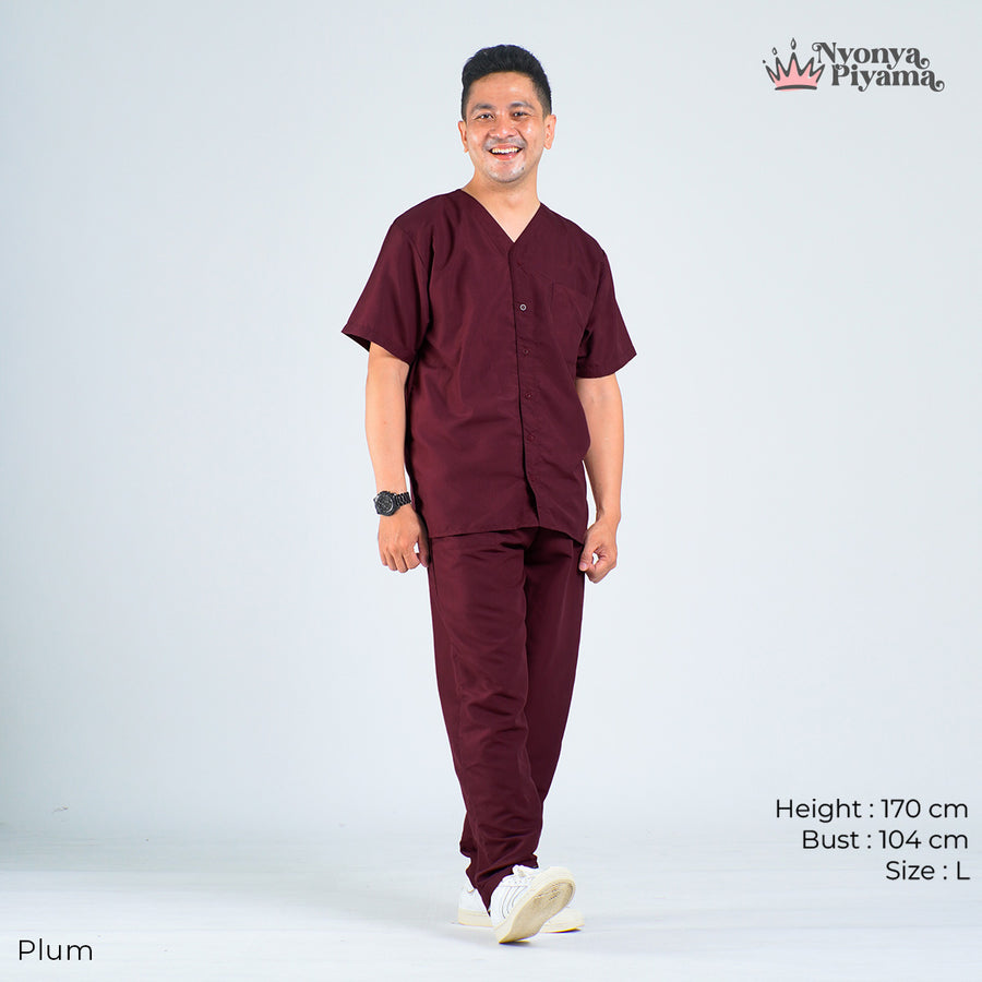 Cozy Series - Piyama Pria Set Celana Panjang