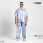 Classic Pajamas Katun Pria Set - Audy
