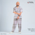 Classic Katun Sion Choco - Piyama Pria Set