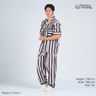 Classic Poly Rayon Robyn Series - Piyama Pria Set Celana Panjang